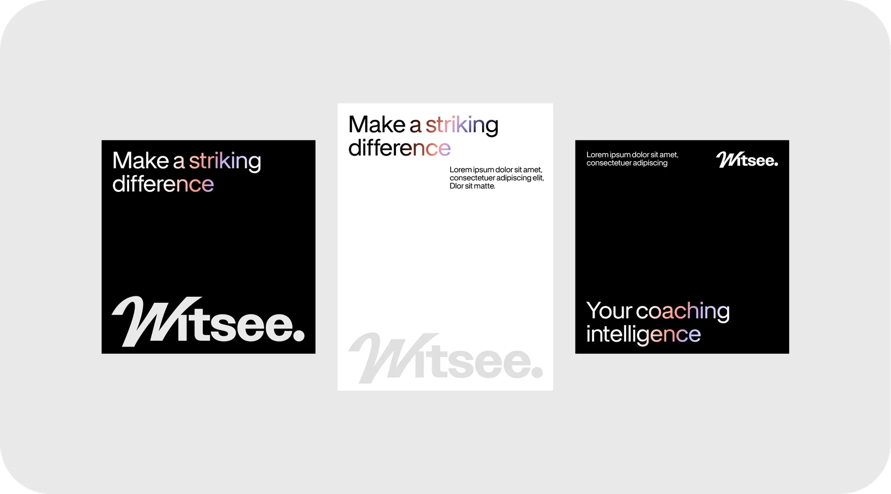 Typographic application in use