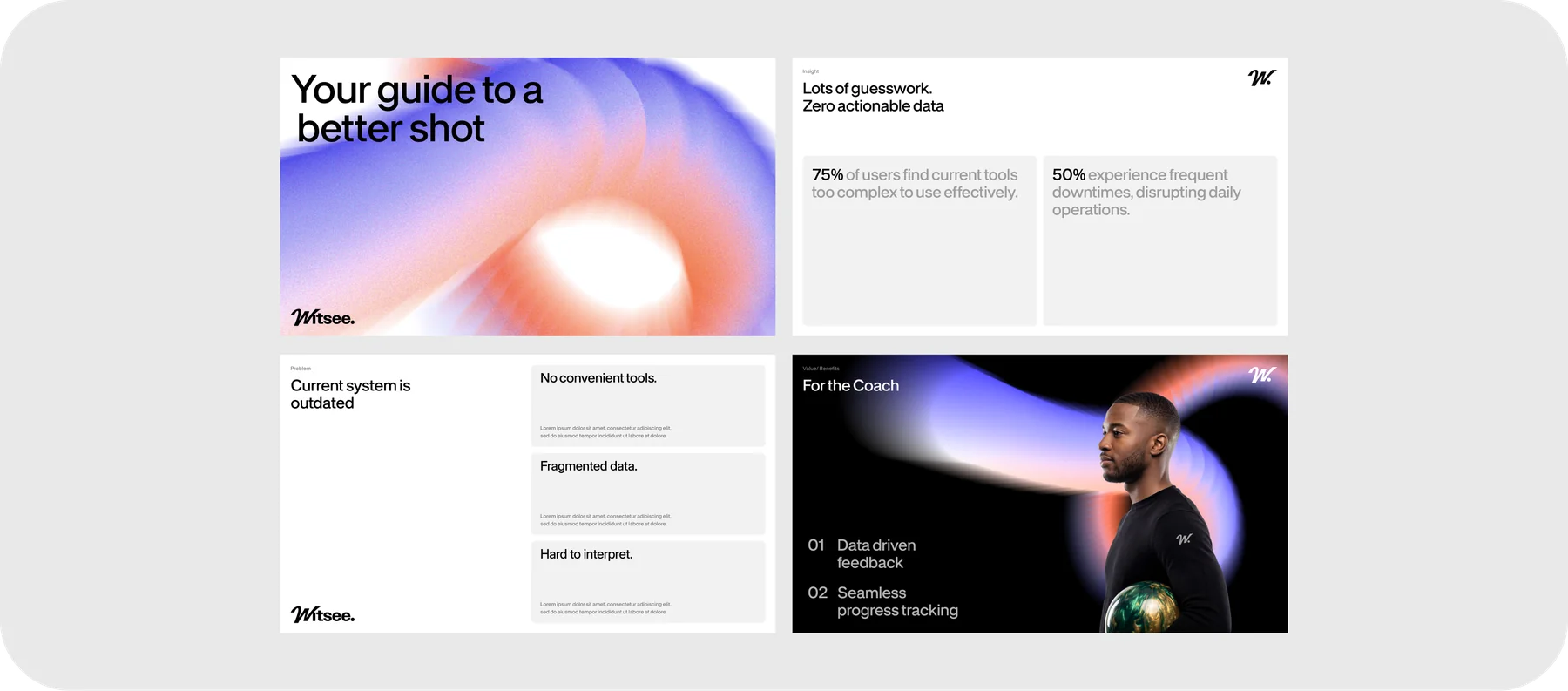 Presentation deck template